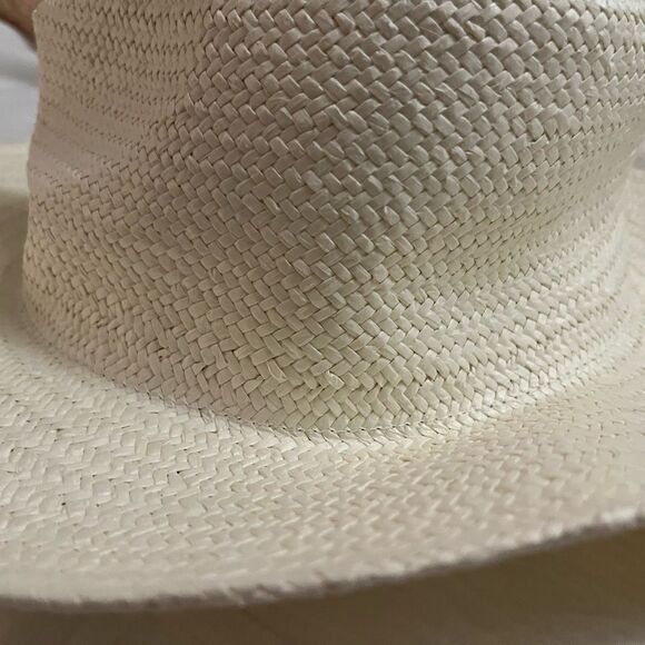 Rag and Bone NWT Straw Panama Hat Ivory MSRP: $ 250.00 main image 6